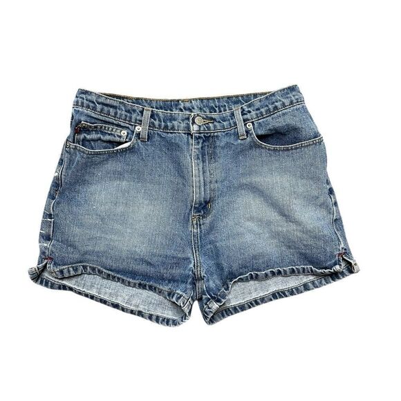 Vintage Polo Ralph Lauren 2 1/2" Weekender Denim Shorts Size 12 - Picture 3 of 8